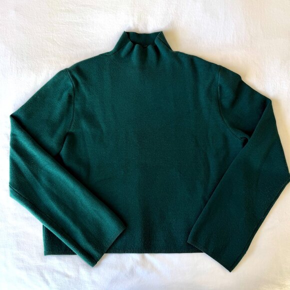 & OTHER STORIES Boxy Turtleneck Knit Sweater - Picture 4 of 9